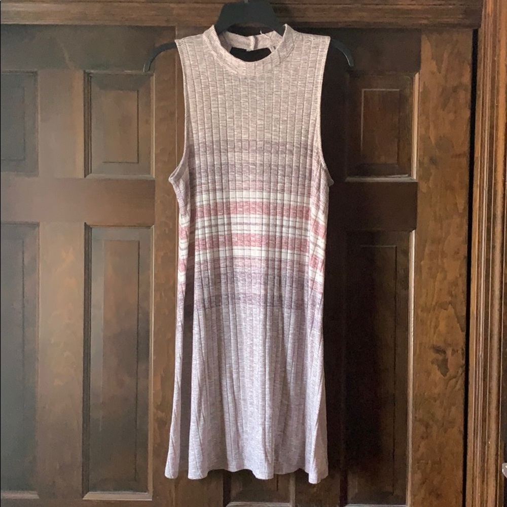 High neck dress